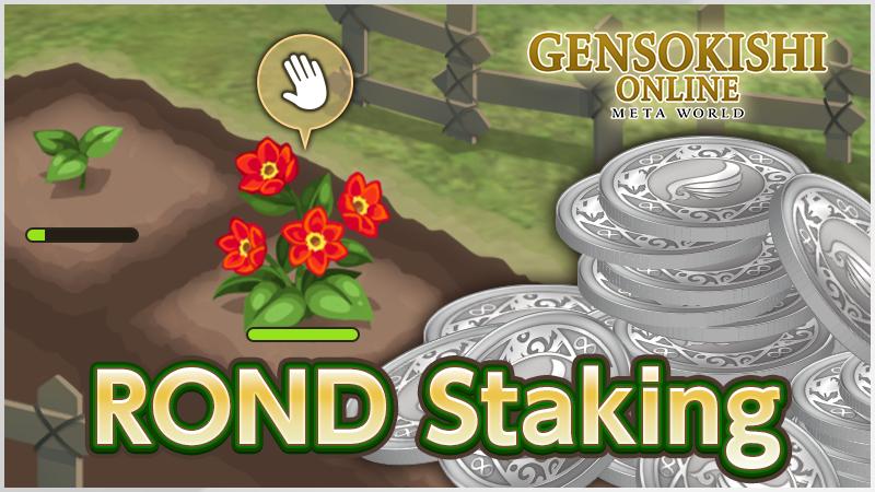 ROND Staking服務相關資訊解禁！！